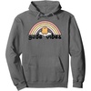 image:imageGudetama Gude Vibes Good Vibes Rainbow Pullover HoodieAsphalt Grey