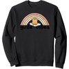 image:imageGudetama Gude Vibes Good Vibes Rainbow SweatshirtBlack