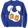 image:imageGudetama Lazy Egg Twins Sweatshirt SweatshirtRoyal Blue