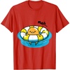 image:imageGudetama Pool Float Tee Shirt TShirtRed