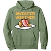 image:imageGudetama Sweater Weather Bacon Blanket Pullover HoodieSage Green
