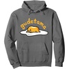 image:imageGudetama The Lazy Egg Classic Logo Hoodie Pullover HoodieAsphalt Grey