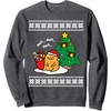 image:imageGudetama Ugly Christmas Sweater SweatshirtDark Heather Grey