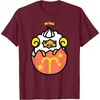 image:imageGudetama Zodiac Aries Tee Shirt TShirtBurgundy