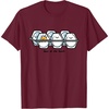 image:imageGudetama the Lazy Egg Best of The Bunch Tee Shirt TShirtBurgundy