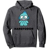 image:imageHangyodon Character Front and Back Pullover HoodieDark Heather Grey