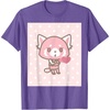 image:imageHearts In Love Tee Shirt TShirtPurple Heather