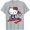image:imageHello Kitty American Flag Tee Shirt TShirtHeather Grey