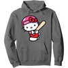 image:imageHello Kitty Baseball Player Hoodie Pullover HoodieAsphalt Grey