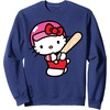 image:imageHello Kitty Baseball Player Sweatshirt SweatshirtNavy Blue