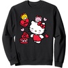 image:imageHello Kitty Be Mine Candy Gifts Valentines SweatshirtBlack