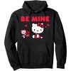 image:imageHello Kitty Be Mine Chocolates Valentines Pullover HoodieBlack