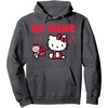 image:imageHello Kitty Be Mine Chocolates Valentines Pullover HoodieDark Heather Grey