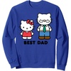 image:imageHello Kitty Best Dad Fathers Day SweatshirtRoyal Blue