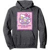 image:imageHello Kitty Capture Every Moment Instant Camera Photo Pullover HoodieDark Heather Grey