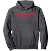 image:imageHello Kitty Classic Logo in Japanese Hoodie Pullover HoodieDark Heather Grey