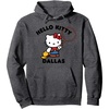 image:imageHello Kitty Dallas Texas Pullover HoodieDark Heather Grey