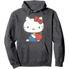 image:imageHello Kitty Distressed Retro Apple Hoodie Pullover HoodieDark Heather Grey