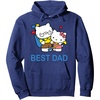 image:imageHello Kitty Fathers Day Best Dad Pullover HoodieNavy Blue