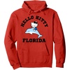 image:imageHello Kitty Florida Dolphin Hoodie Pullover HoodieRed