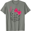 image:imageHello Kitty Girly Hearts Tee Shirt TShirtOlive Heather