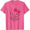 image:imageHello Kitty Girly Hearts Tee Shirt TShirtPink Heather