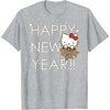 image:imageHello Kitty Happy New Year 2019 Tee Shirt TShirtHeather Grey