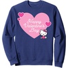 image:imageHello Kitty Happy Valentines Day SweatshirtNavy Blue