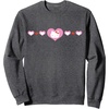 image:imageHello Kitty Hearts SweatshirtDark Heather Grey
