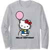 image:imageHello Kitty Hello Birthday Long Sleeve TShirtHeather Grey