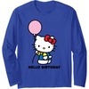 image:imageHello Kitty Hello Birthday Long Sleeve TShirtRoyal Blue