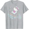 image:imageHello Kitty Hello Summer Tee Shirt TShirtHeather Grey
