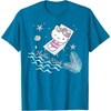 image:imageHello Kitty Hello Summer Tee Shirt TShirtSapphire Blue