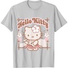 image:imageHello Kitty Hula Summer Tee Shirt TShirtSilver Grey