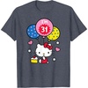 image:imageHello Kitty Im 31 Birthday TShirt TShirtHeather Blue
