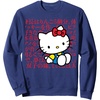 image:imageHello Kitty Kanji Japanese Biography SweatshirtNavy Blue