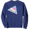 image:imageHello Kitty Keroppi My Melody Retro Sweatshirt SweatshirtNavy Blue