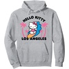 image:imageHello Kitty Los Angeles Surfing Pullover HoodieHeather Grey