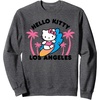 image:imageHello Kitty Los Angeles Surfing SweatshirtDark Heather Grey