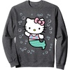 image:imageHello Kitty Mermaid Sweatshirt SweatshirtDark Heather Grey
