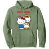image:imageHello Kitty Mothers Day Best Mom Hoodie Pullover HoodieSage Green