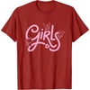 image:imageHello Kitty My Melody Kuromi Girls TShirt SmallCranberry Red