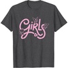 image:imageHello Kitty My Melody Kuromi Girls TShirt SmallDark Heather Grey