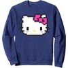 image:imageHello Kitty Official Pixel Head Sweatshirt SweatshirtNavy Blue