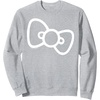 image:imageHello Kitty Retro Bow Sweatshirt SweatshirtHeather Grey