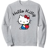 image:imageHello Kitty Retro Logo Long Sleeve SweatshirtHeather Grey