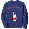 image:imageHello Kitty Retro Milk Bottle Sweatshirt SweatshirtNavy Blue