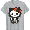 image:imageHello Kitty Skeleton Halloween Tee Shirt TShirtHeather Grey