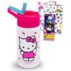 image:imageHello Kitty Stainless Steel Water Bottle Set  Bundle of 14oz Reusable Canteen for Home School amp Sports Sticker Tattoos More  HK Bottle amp Straw