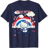 image:imageHello Kitty Summertime Americana Tee Shirt TShirtNavy Blue